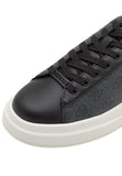 Guess ELBA CARRYOVER Sneaker low - Grau/Schwarz/Weiß - 45