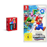 Nintendo Switch OLED (Neon-Rot/Neon-Blau) + Super Mario Bros. Wonder
