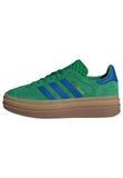 adidas Originals GAZELLE BOLD - Grün/Blau/Braun - 40