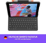 Logitech Slim Folio Tastatur für iPad 7. Generation - Schwarz