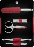 ZWILLING Premium Maniküreset 5-teilig, Rot