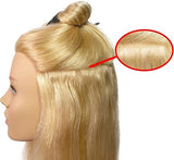 hair2heart Premium Tape Extensions Goldblond 50cm