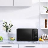 Toshiba MW2-MM20PF(BK) Mikrowelle Solo-Mikrowellengerät / 20L / 800W, Schwarz