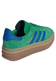 adidas Originals GAZELLE BOLD - Grün/Blau/Braun - 40