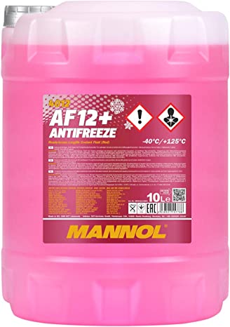 MANNOL Antifreeze AF12+ Kühlerfrostschutz 10 Liter