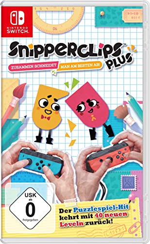Snipperclips Plus - Zusammen schneidet man am besten ab! [Nintendo Switch] - Fuchsmarkt