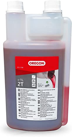 Oregon Halbsynthetisches 2-Takt-Motorenöl, 2T (1-Liter-Dosier-Flasche)