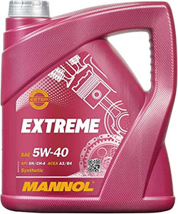 MANNOL Extreme 5W-40 API SN/CF Motorenöl, 4 Liter