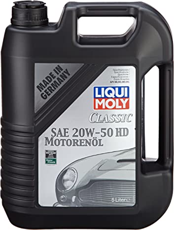 LIQUI MOLY 1129 Classic Motorenöl SAE 20W-50 HD - Motorenöl 5 Liter