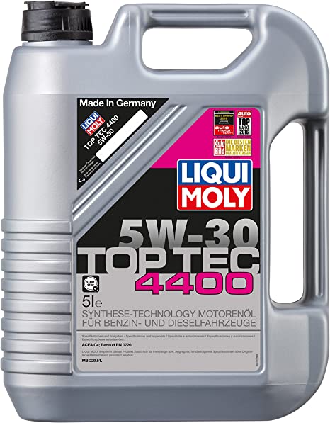 LIQUI MOLY 3751 Top Tec 4400 5W-30 - Motorenöl 5 Liter
