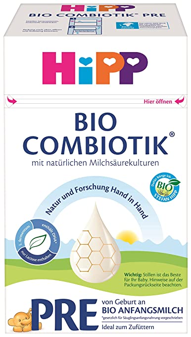 HiPP Bio Combiotik Milchnahrung - 4er Pack (4 x 600 g)